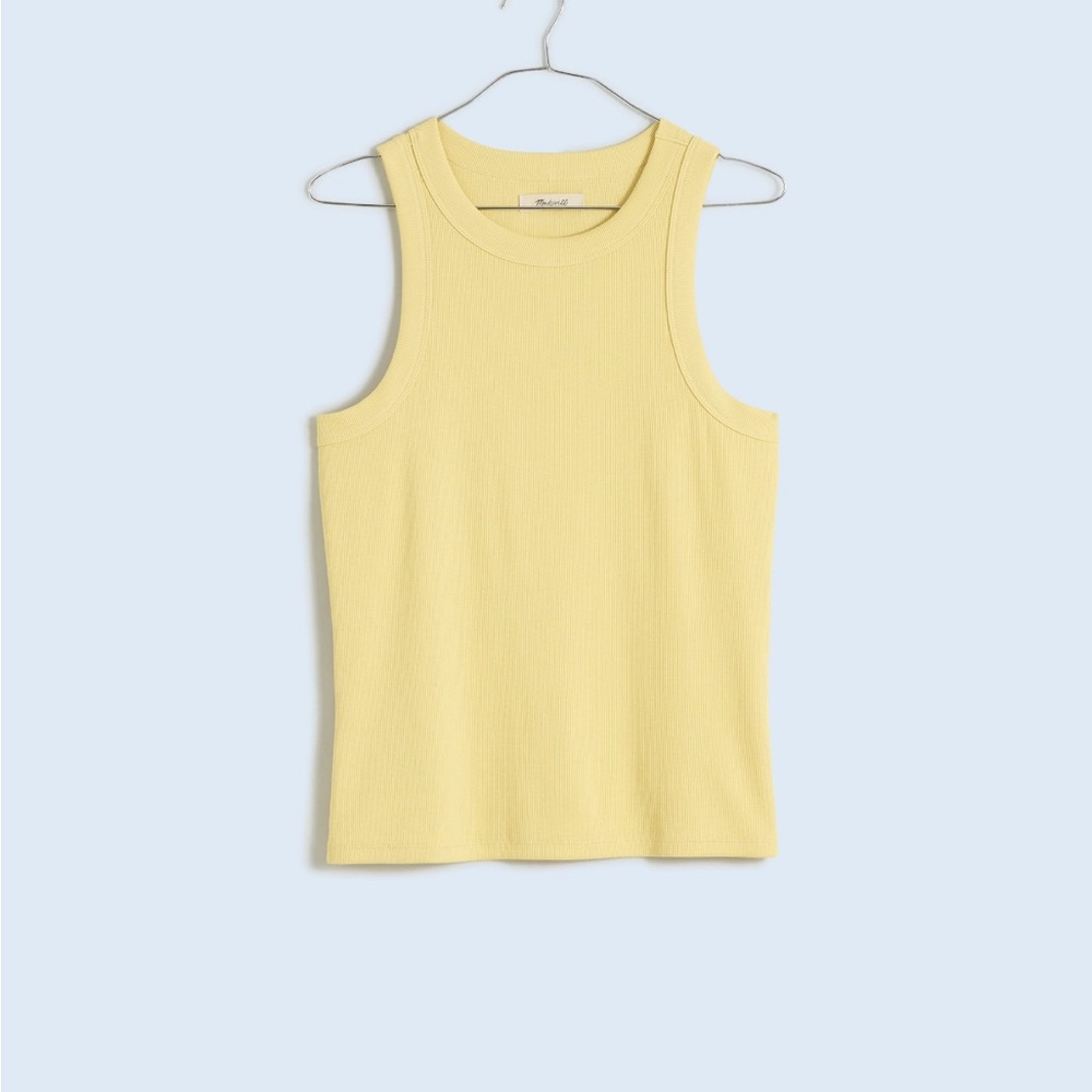 Madewell Supima Rib Cutaway Tank